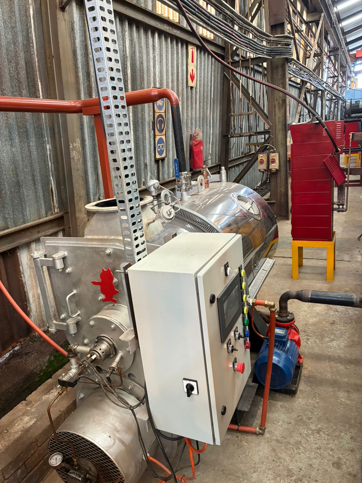 Barrel plating equipment